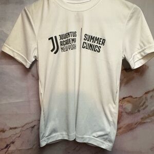 Juventus Academy New York Summer Clinics White Short Sleeve Tee‎ Jersey